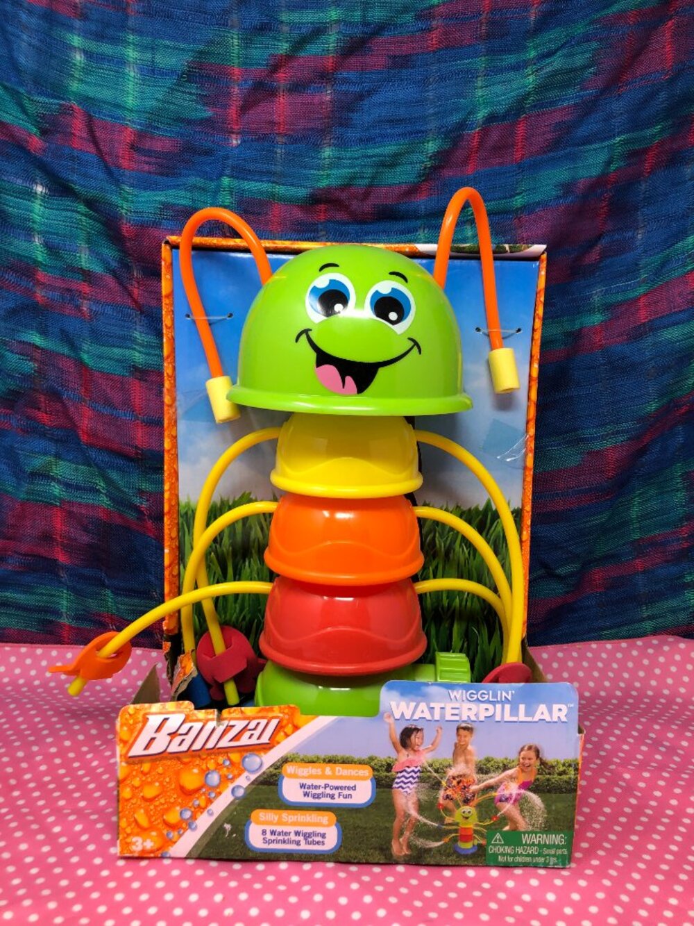 New Banzai Wigglin’ Waterpillar Outdoor Water Toy – In Box